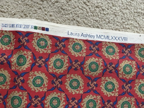 Vintage laura ashley curtain - ashley,