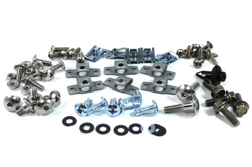 Stainless fairing bolt - stainless, &