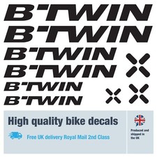 BTWIN bike labels / decals /