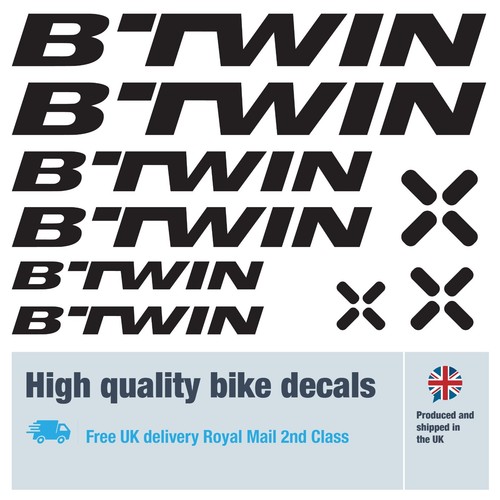 Btwin bike labels - /, decals