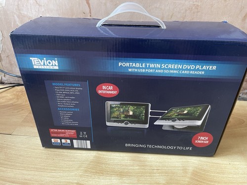 Tevion car dvd player - tevion, 7"