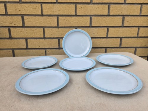 Denby blue linen cake - linen,