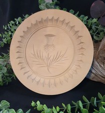 Scottish Thistle 8" Wood
