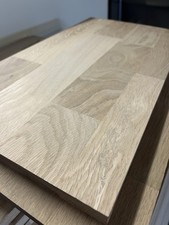 Finger Jointed Oak Panels Cut