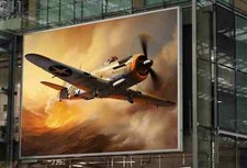 WORLD WAR FIGHTER PLANE POSTER AIRPLANE  AIRCRAFT PRINT ART SIZE A3 A4 A2 A1