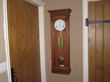 HERMLE WALL CLOCK - USED, BUT