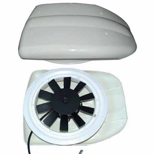 Van roof vent motorised low