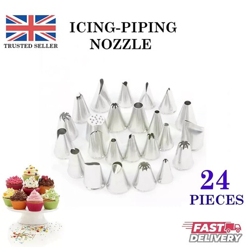 Icing piping 24pcs nozzle tool - icing,