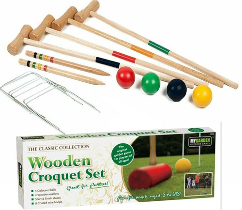 Player wooden croquet - 4,