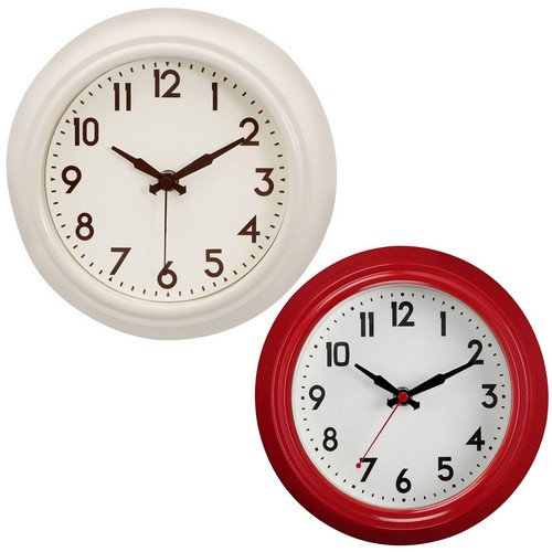 Vintage wall clock silent - wall, clock,