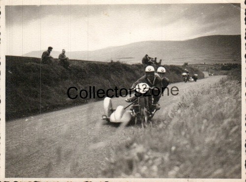 1954 isle man sidecar - man, tt