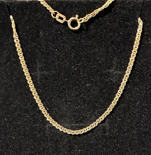 10kt solid yellow gold double - gold,