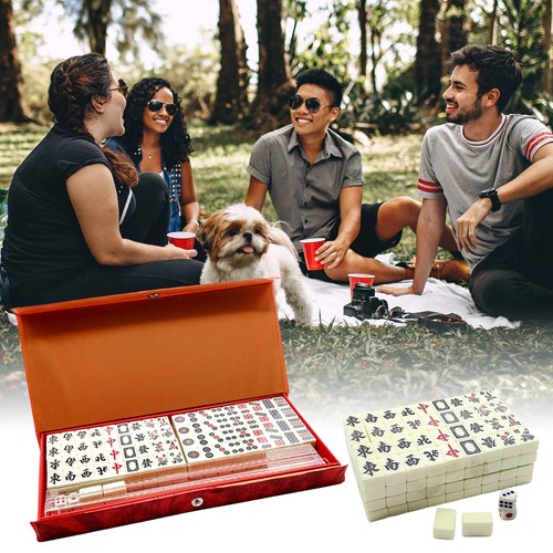 Vintage chinese mahjong set - vintage,
