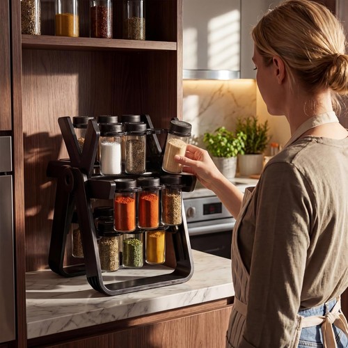 Glass jars rotating - glass,