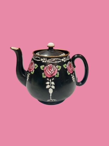 Shelley early rose tea pot - early,