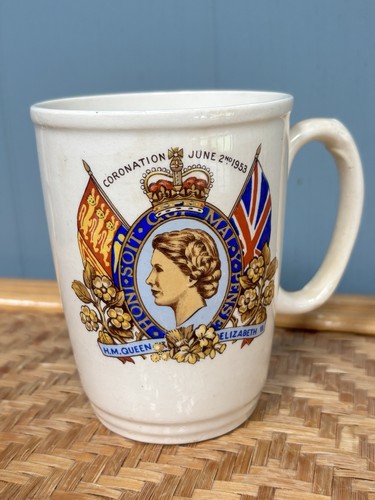 New hall hanley coronation mug - new,