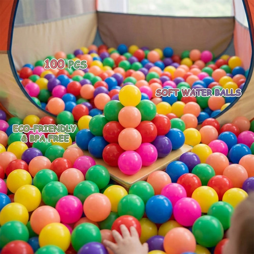 100pcs colorful ocean ball pit - colorful,