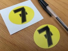 Barry Sheene Number 7 Stickers