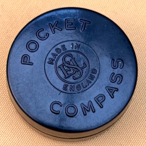 Vintage esl bakelite pocket - 'esl',