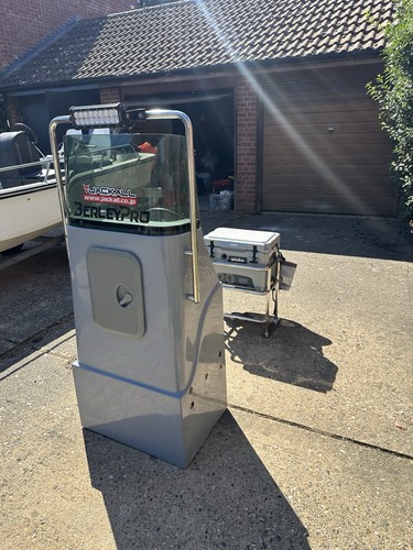 Rib boat console and - seat, with