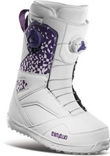 Thirty Two STW Double BOA Womens Snowboard Boots White/Purple Sz 7