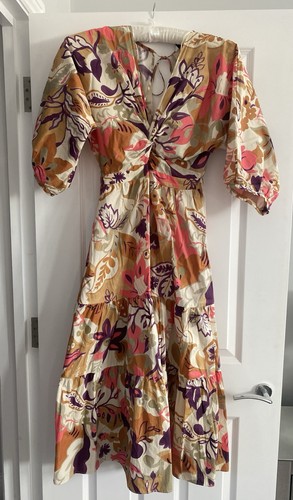Zara floral tiered maxi - floral,