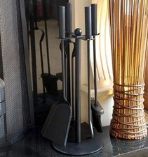 Companion Set Complete Fireside 5 Piece Heavy Duty Tools for Fireplace & Stove