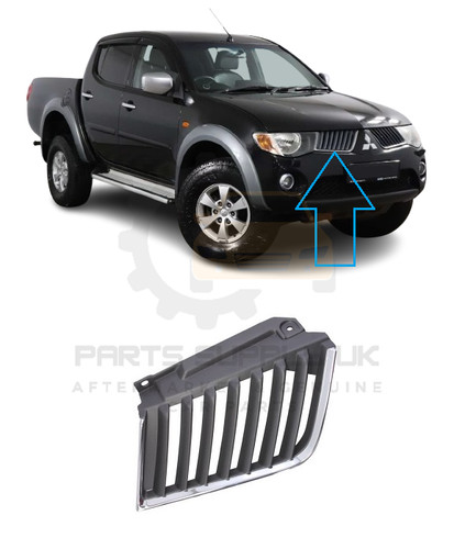 New front top grille with - new,