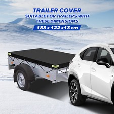 Black Trailer Cover with