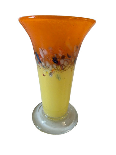 Stunning studio art glass tie - stunning,