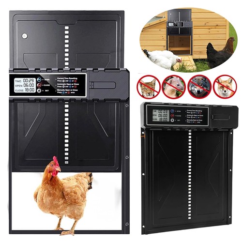 Automatic chicken coop door - automatic,