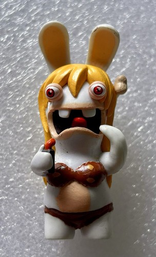Raving rabbids figure stone - rabbids,