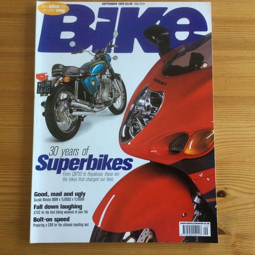 Bike magazine september 1999 - magazine,