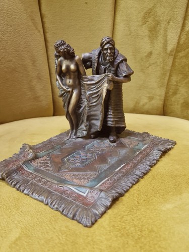 Bergmann cold painted bronze - bergmann, cold-painted