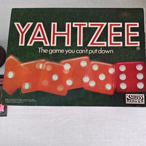 Rare vintage yahtzee - rare, (1956)