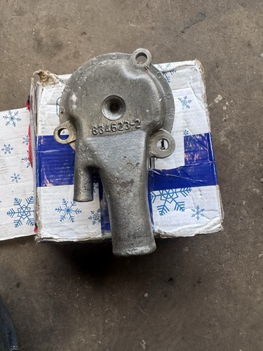 Saab water pump - water, cover