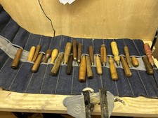 39 Wood Carving Chisels Various Sizes.Mostly Marples  Some Sorby Vintage