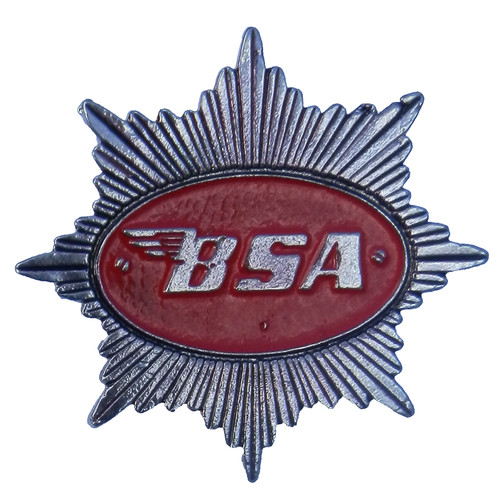 Bsa motorcycle pin badge - bsa,