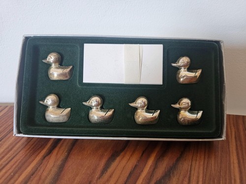 Vintage silver plated duck - vintage,