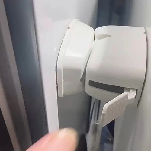 Door retainer catch white - catch,