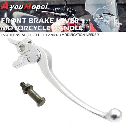 Aluminum front brake levers - aluminum,