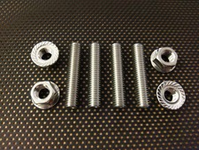 Ducati 750 SS Stainless steel exhaust studs and flange nuts 88-07 750 Supersport