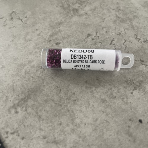 Delica seed beads dyed - jm,