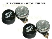 Pair Hella Clear Fog Lamp With