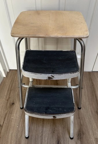 Vintage folding metal - vintage, step