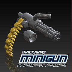 Minigun toy with gun - with,