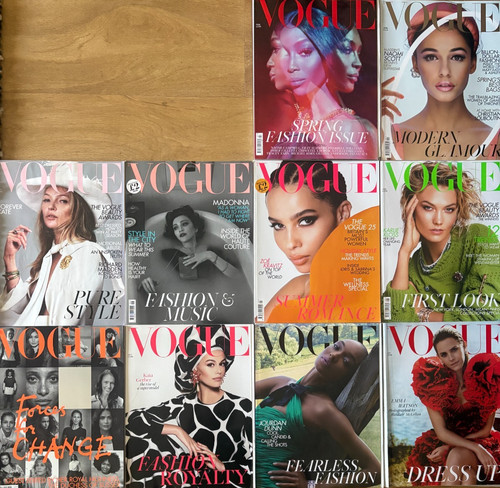 Vogue british magazine - uk,