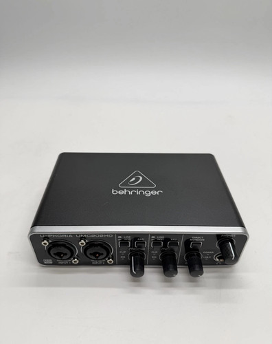 Behringer phoria umc202hd - behringer,