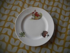 Beautiful old Santa Claus tea plate , Soho pottery, Ambassador ware.
