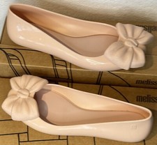 MELISSA SWEET LOVE SOFT BOW WOMENS BLUSH 3,4,5,6,7,8 VEGAN BALLET STYLE FLATS